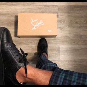 ❗️SOLD ❗️Christian Louboutin Mens Black Sneaker
